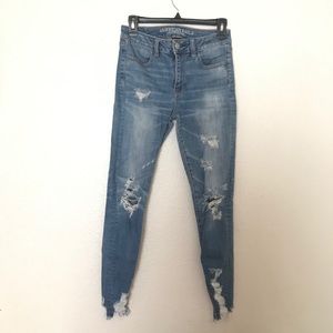 American Eagle Outfitter Ripped High-Rise Jeggings